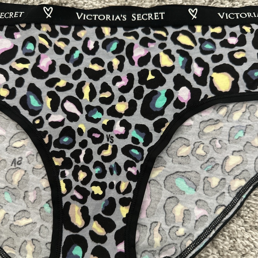 Victoria’s Secret Leopard Print Multicolor Hiphugger panty - Picture 2 of 6